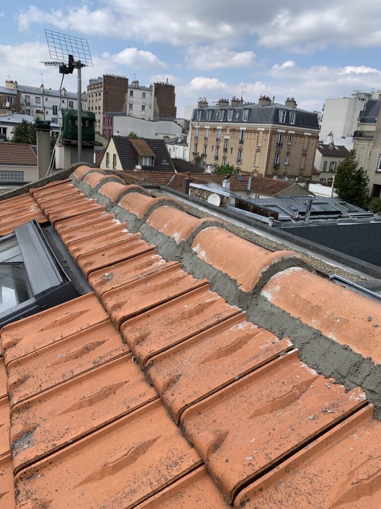 Maçonnerie faîtage Paris, Porte des Lilas - VITO Le Compagnon Parisien