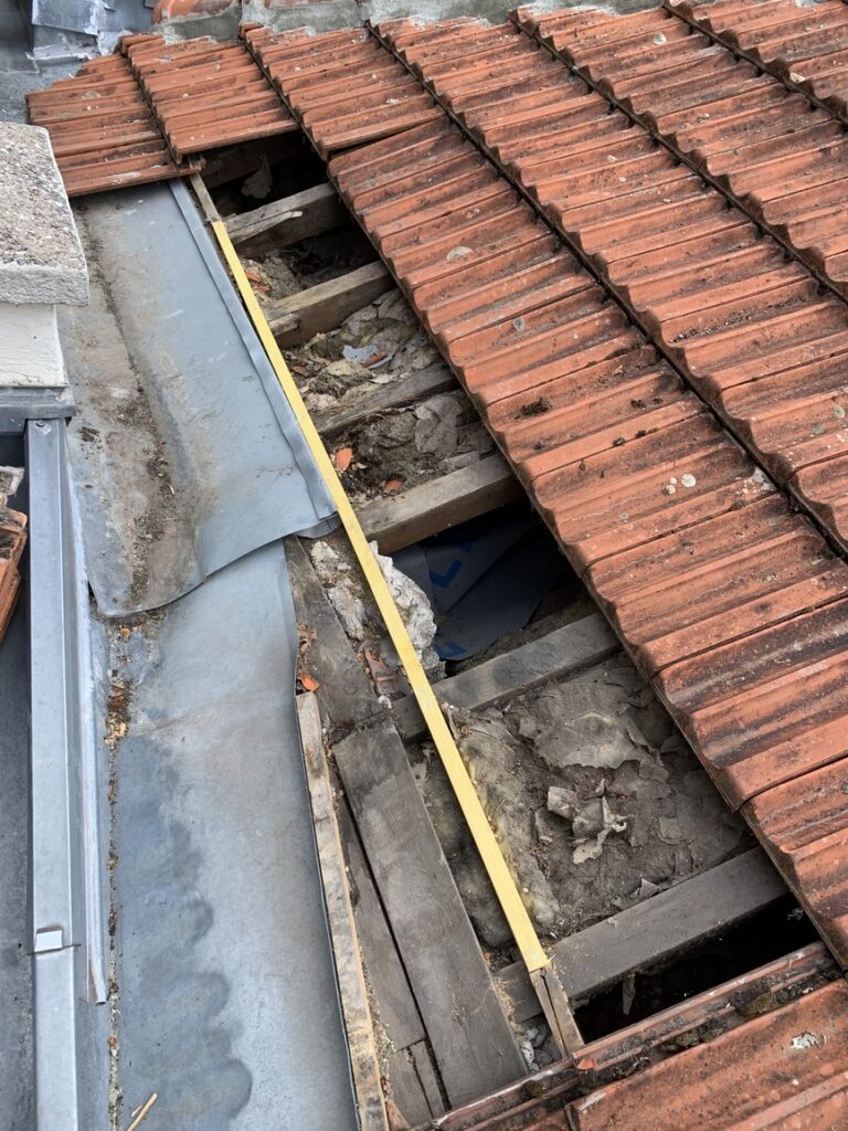 Remplacement Lito et maçonnerie faîtage - les Lilas Paris - VITO Le Compagnon Parisien