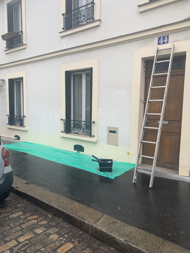 Peinture façade - VITO Le Compagnon Parisien